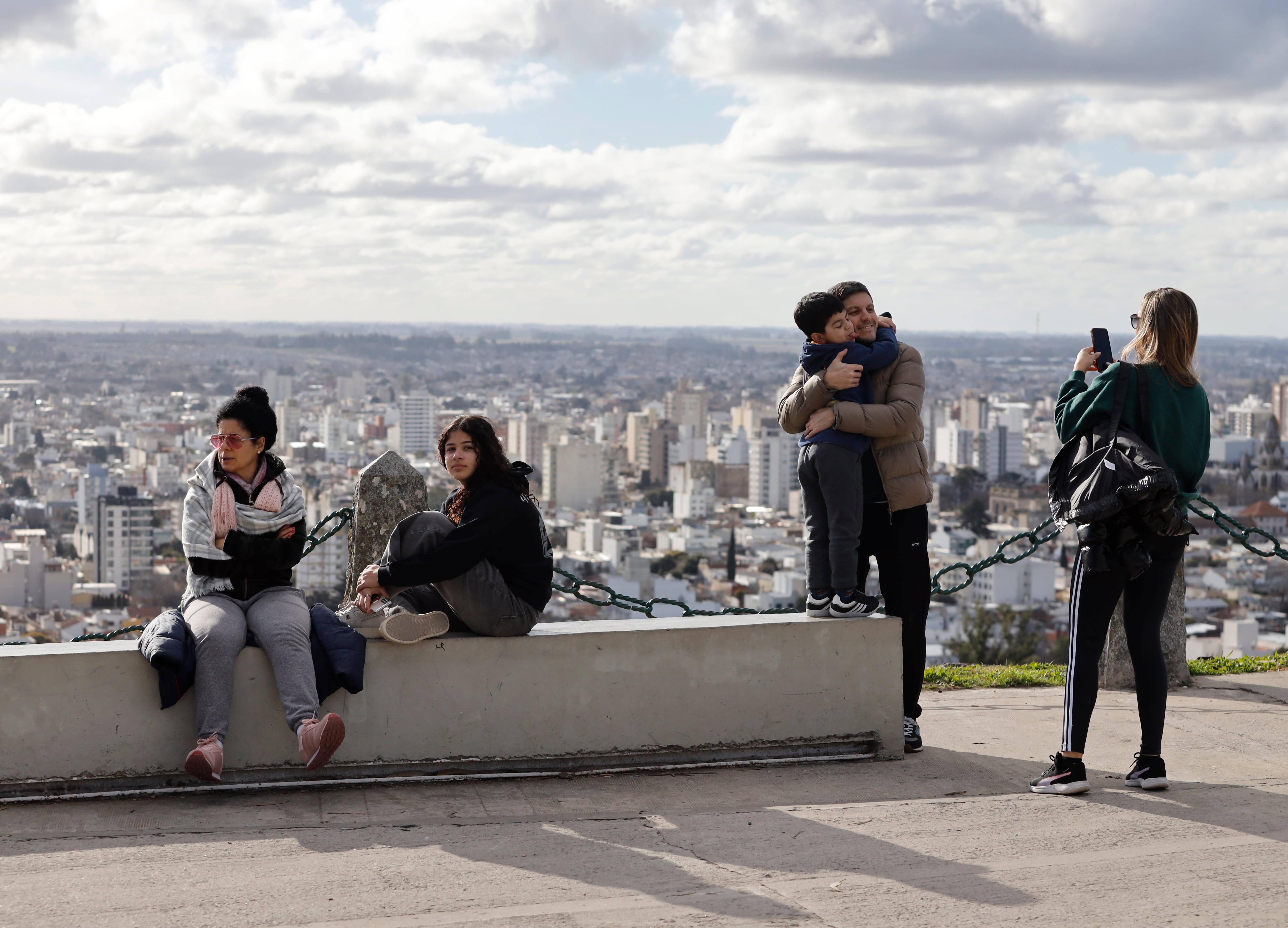 Visitantes en Tandil