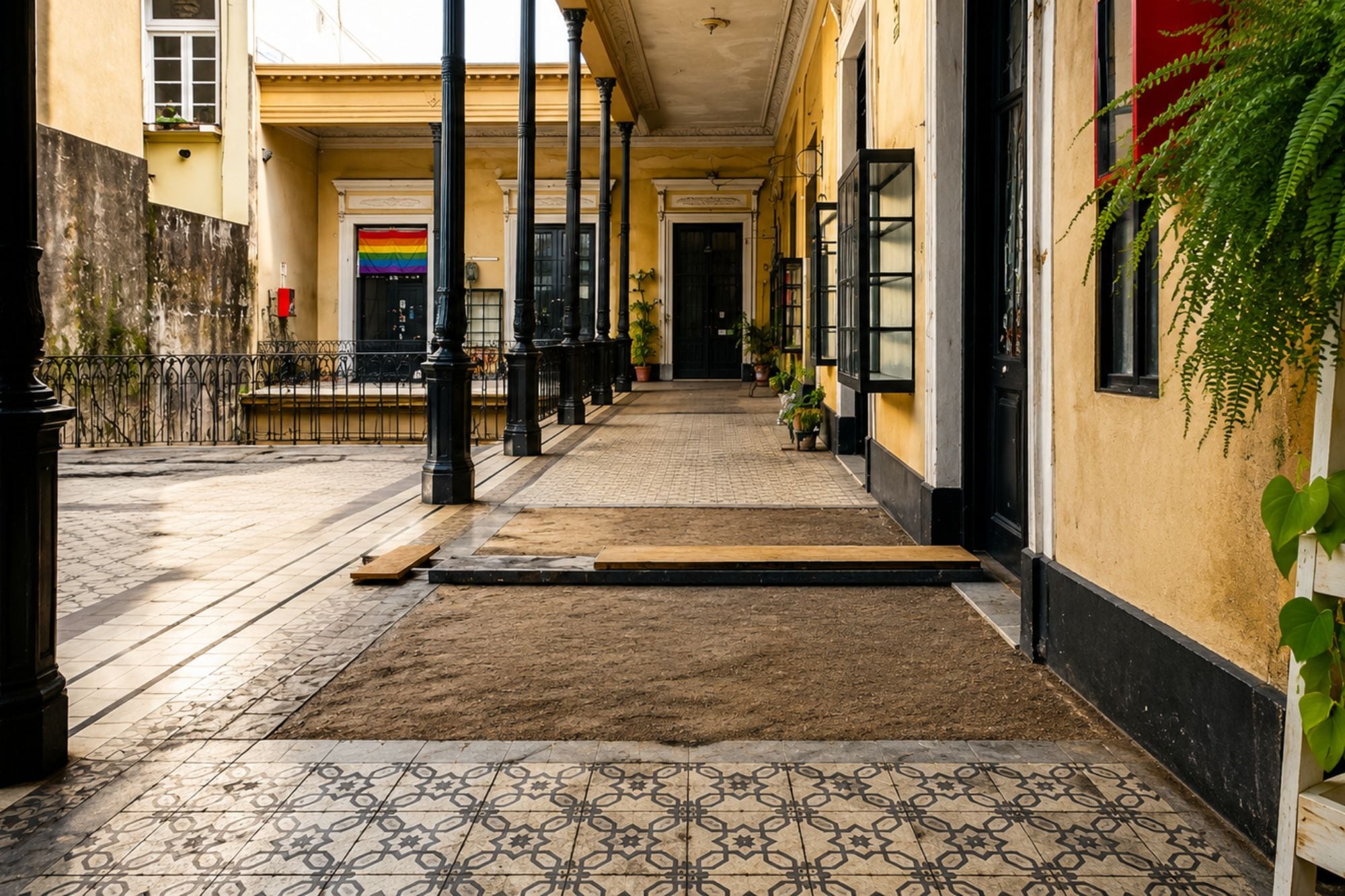 Casa Ezeiza: proceso de restauración