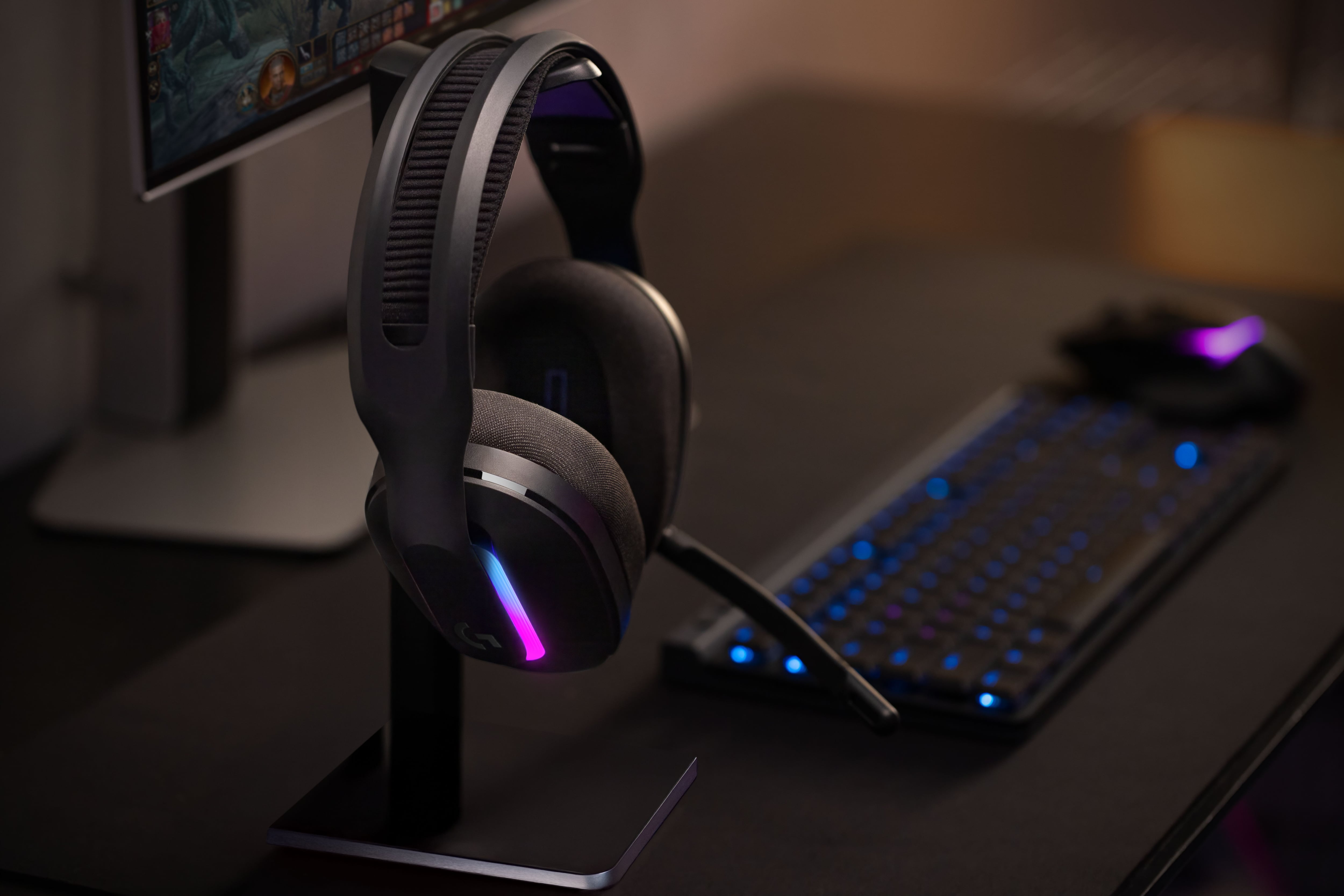 Logitech presentó sus nuevos auriculares gamer G522 Lightspeed