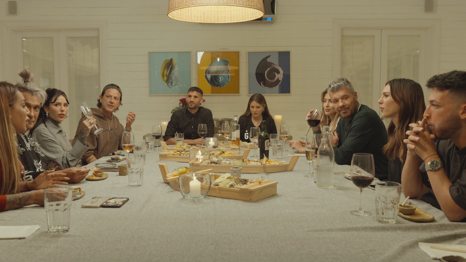 Una escena de Los Tinelli, que inaugura el género del