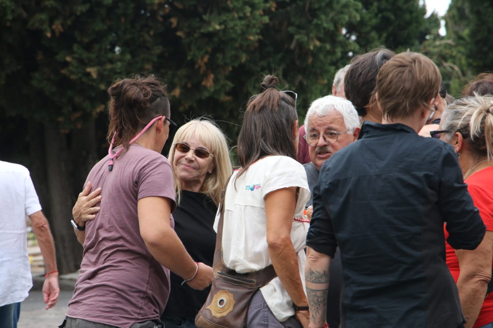 Marcelo Araujo fue despedido en el cementerio de Chacarita