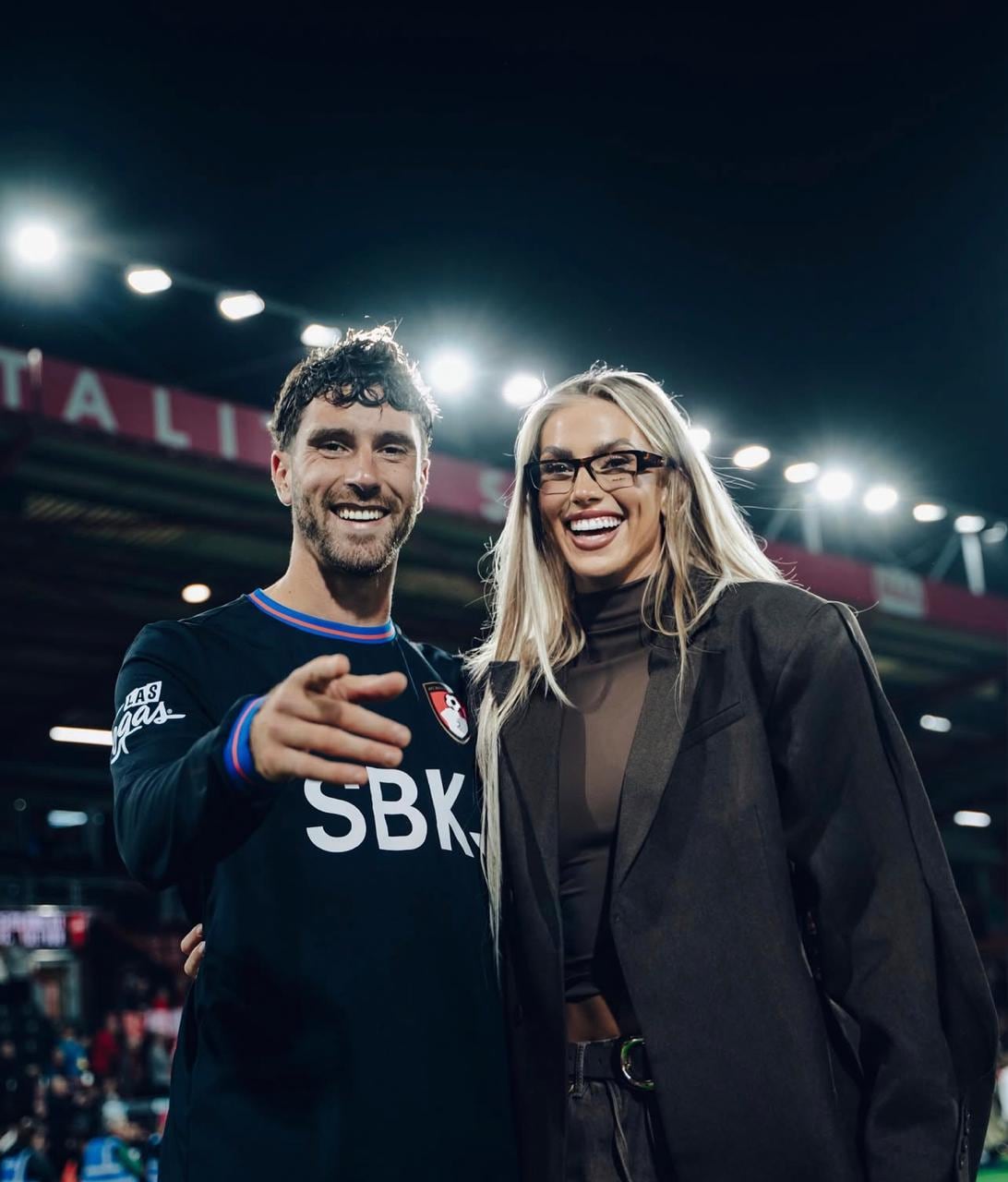 La pareja se conoció en 2024