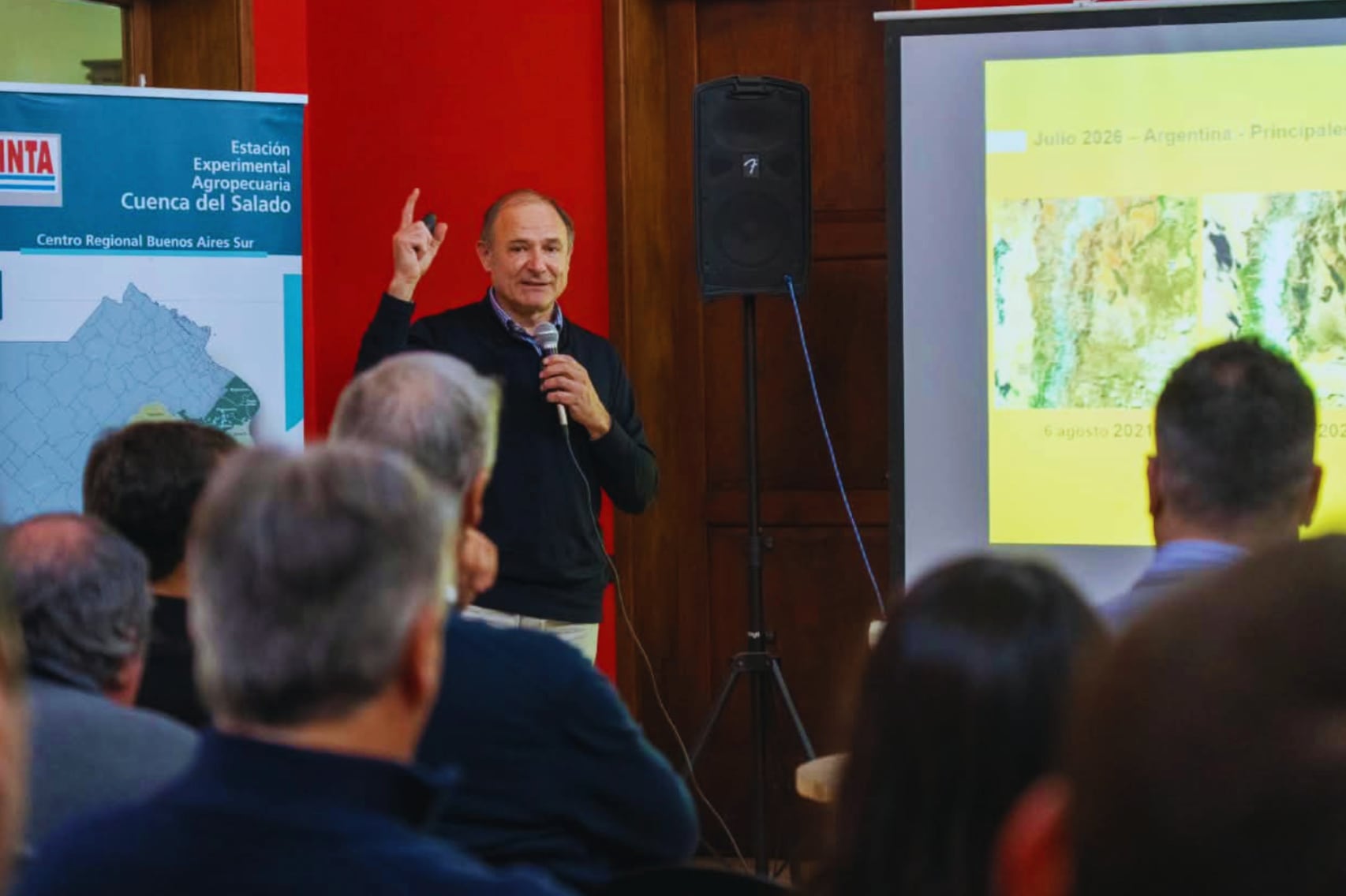 Según Mercuri, “se está desarrollando el fenómeno climático Niño que, acorde a la proyección más reciente, tendría una intensidad de moderado a fuerte