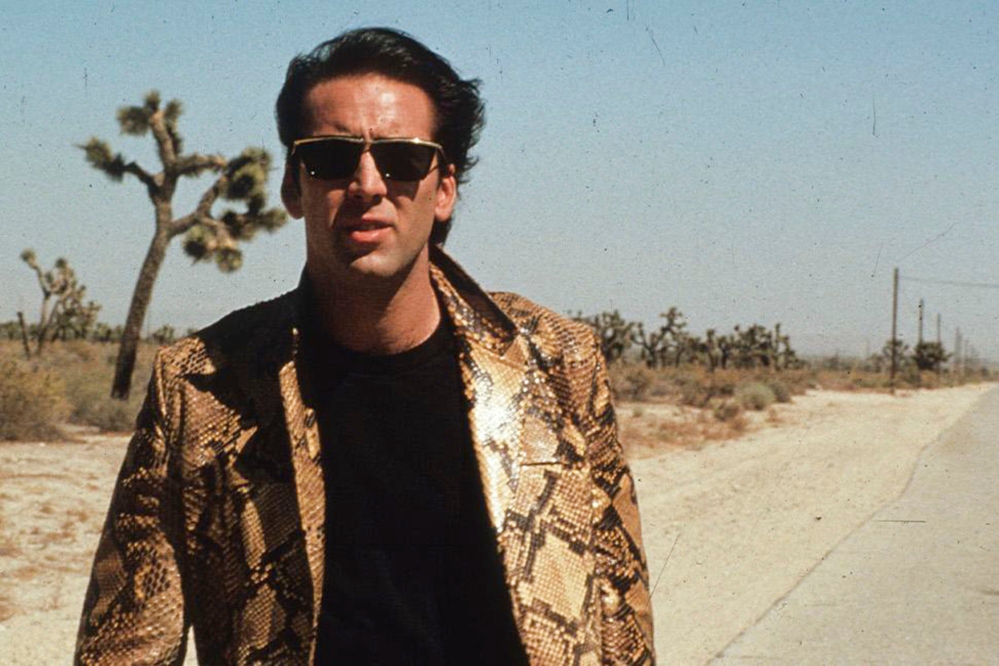 Nicolas Cage en Wild at heart, una película que lo reunió con David Lynch