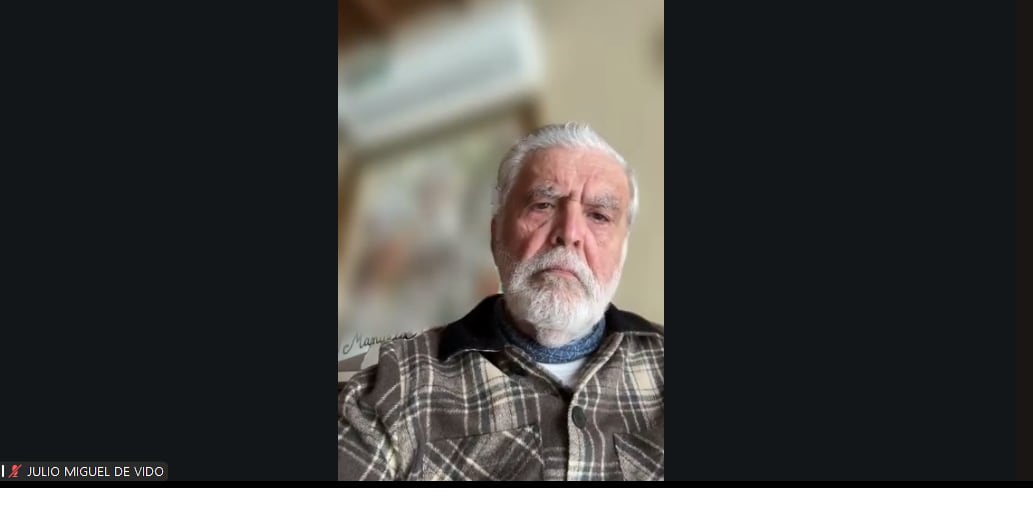 También estuvo presente hasta las 13 el ex Ministro de Planificación, Julio de Vido, procesado en la causa.