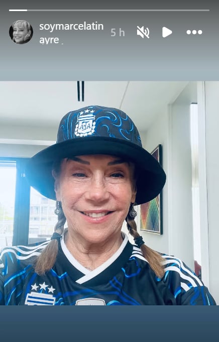 La hija de Mirtha Legrand se preparó para el partido de Miami