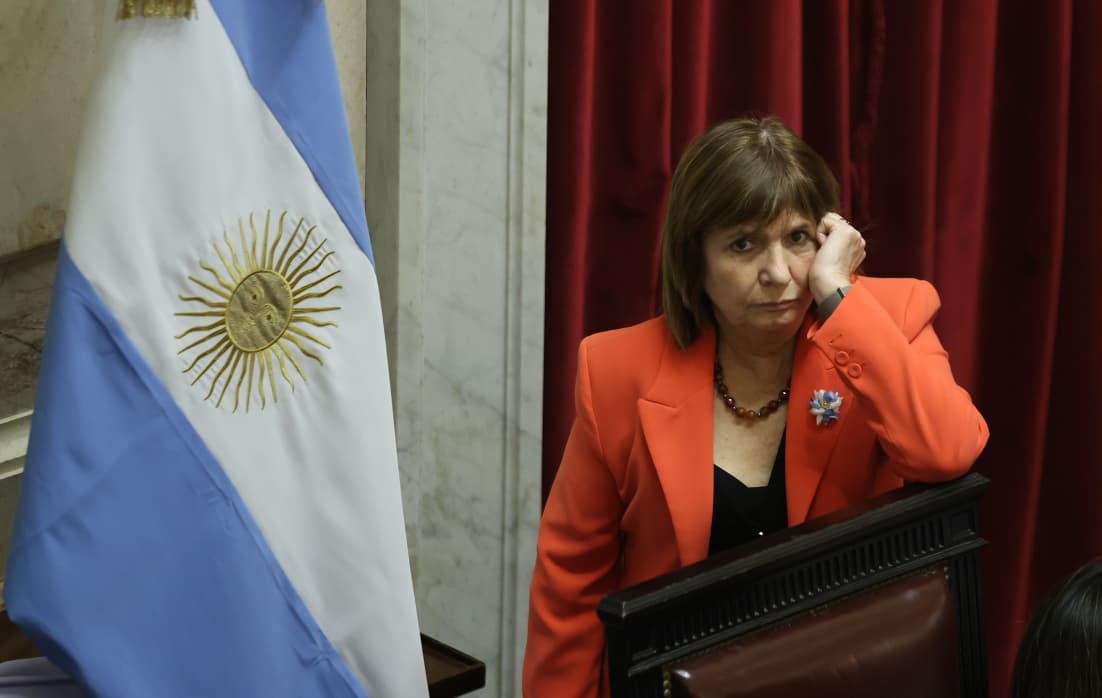 La ira presidencial y los desplantes de Patricia Bullrich 6 Patricia Bullrich, durante la sesión del Senado que trató las designaciones de jueces