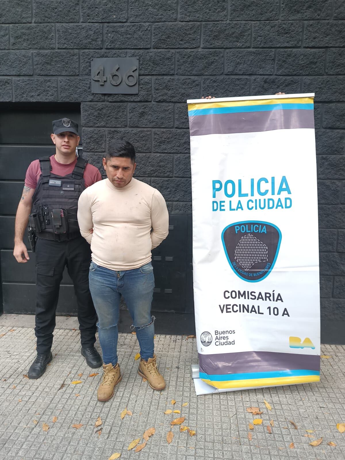 Daniel Orihuela, el detenido