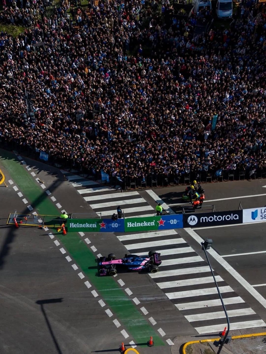 Franco recibió el cariño de todos los fanáticos argentinos (Foto: @francolapinto)