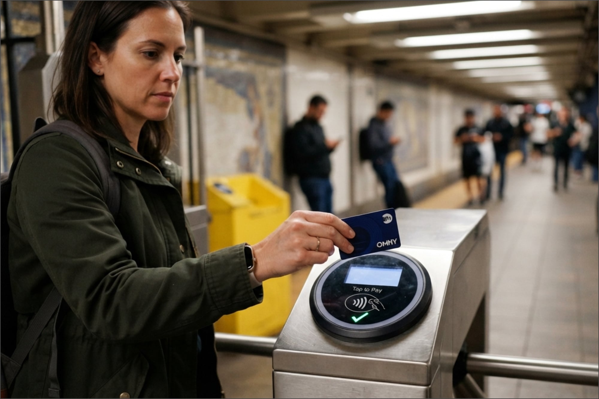 El sistema OMNY permite dejar de pagar viajes adicionales una vez alcanzado el límite de US$32 durante el período correspondiente