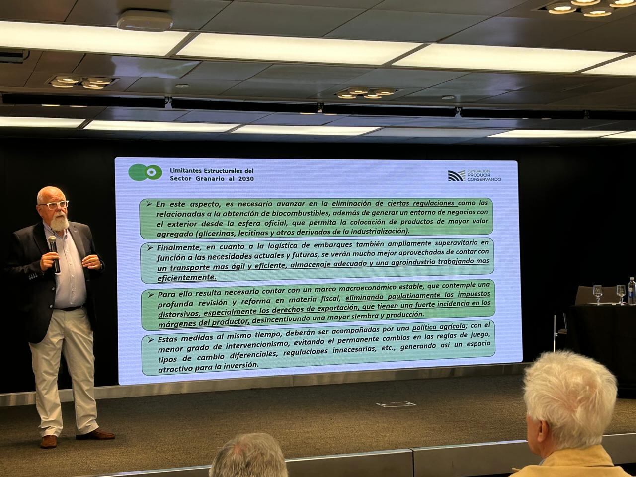 El analista de Agritrend, Gustavo López, habló de las limitantes estructurales que tiene el sector granario para producir de cara al 2030