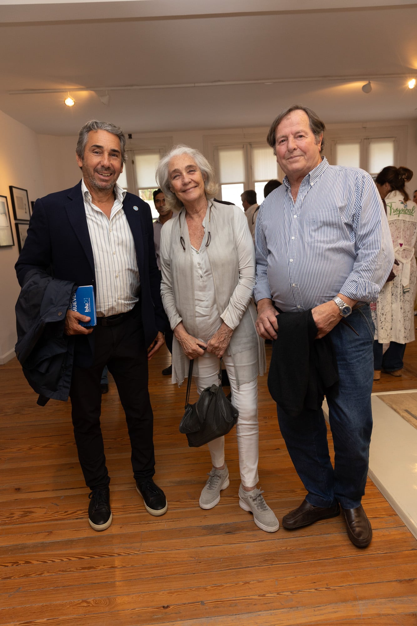 Dicky Smith Estrada junto a Agustina Blaquier y su marido, Costábile Matarazzo