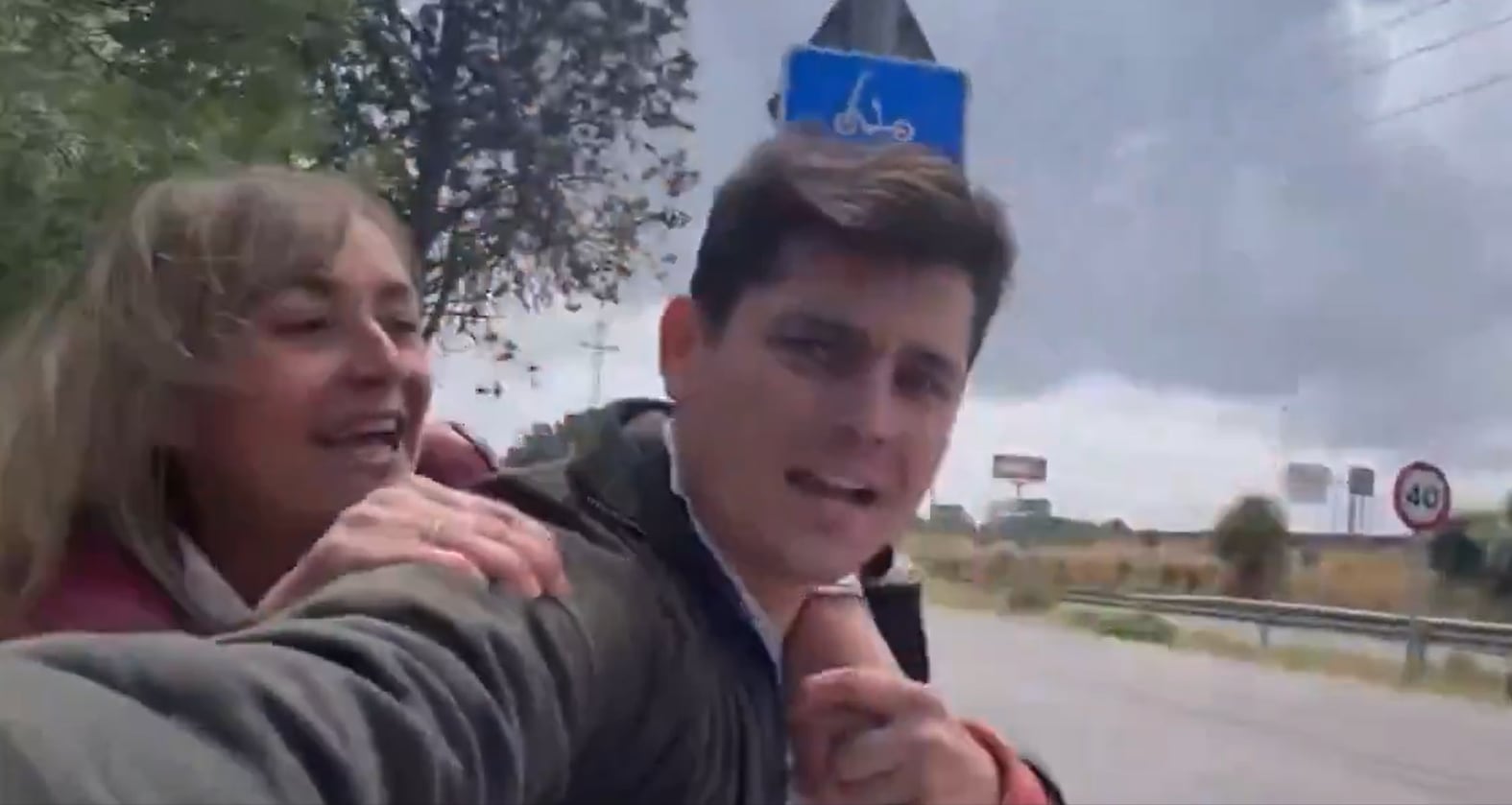 El tenso altercado entre la mujer de Pedro Sánchez y el influencer Vito Quiles