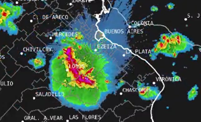 Hay alerta amarilla por tormentas para este viernes 30 de octubre: las provincias afectadas