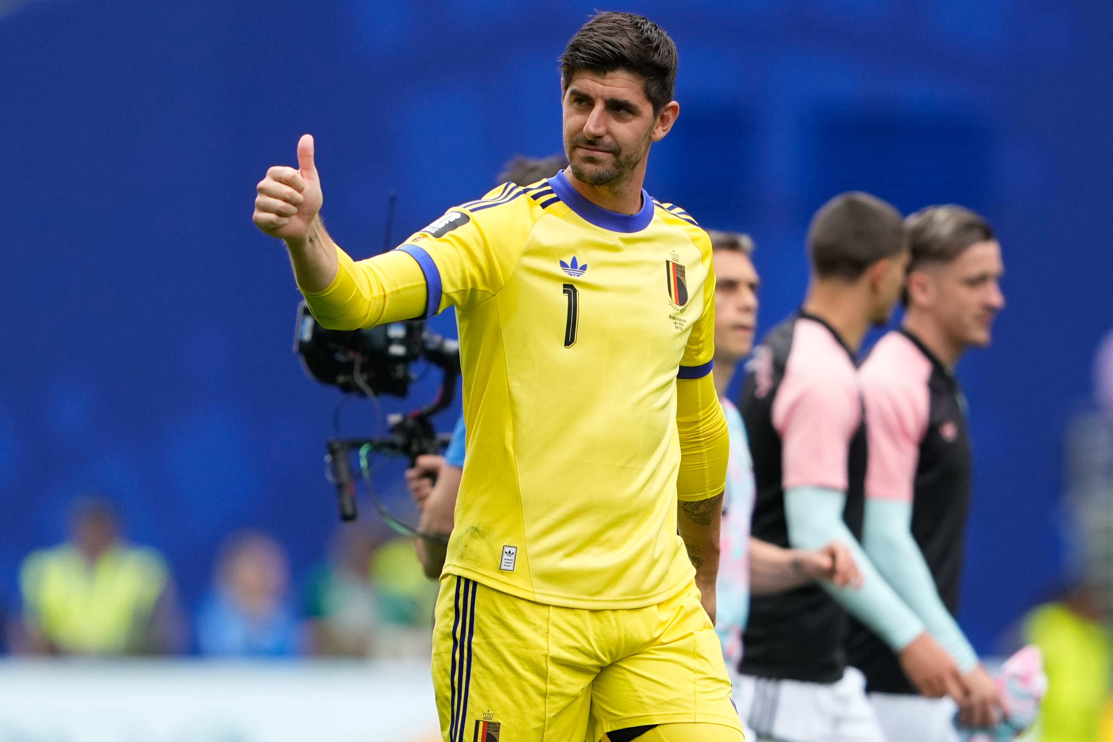 Thibaut Courtois, arquero de Bélgica