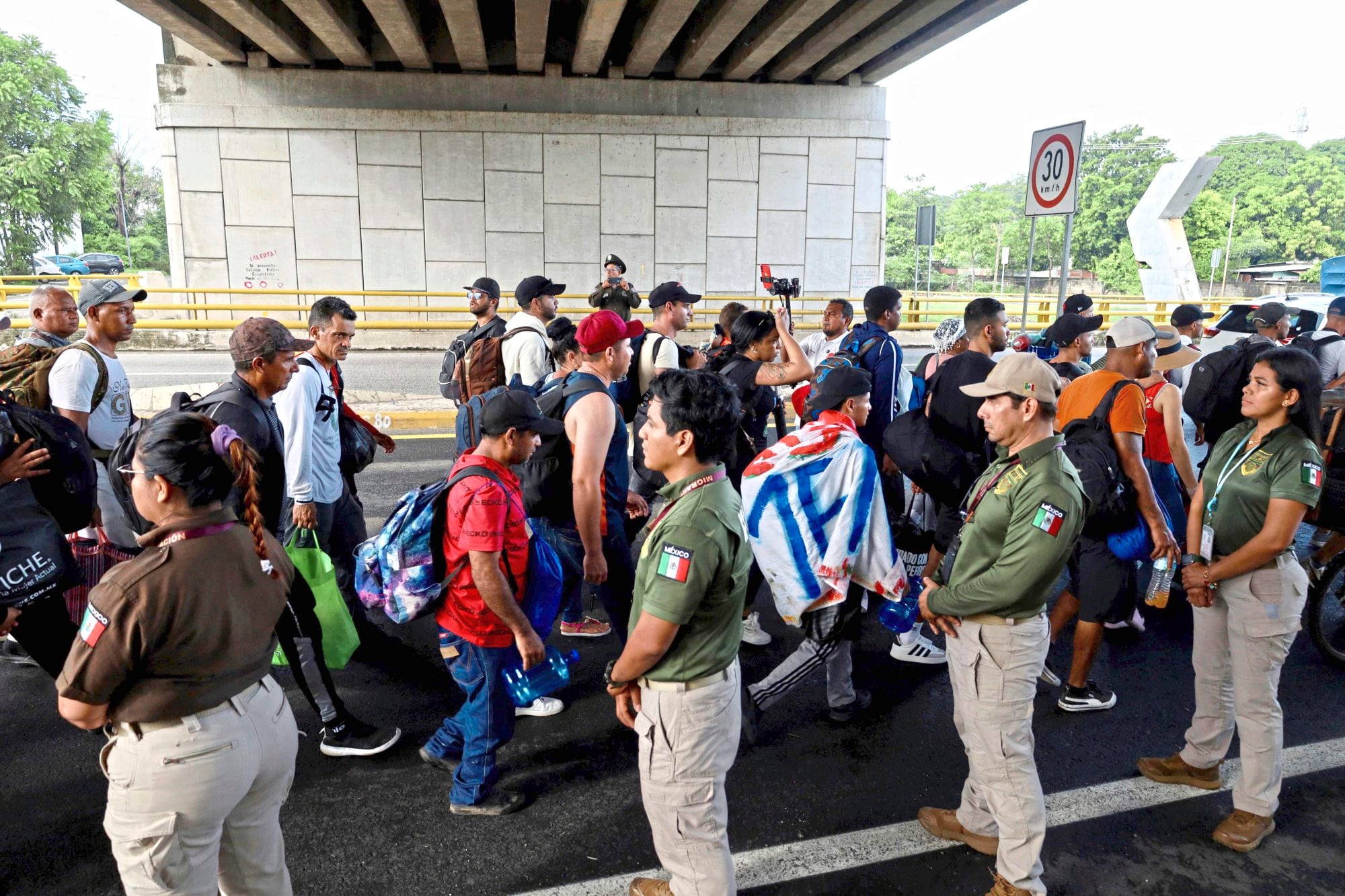 México ha impedido que más caravanas migrantes avancen hacia Estados Unidos