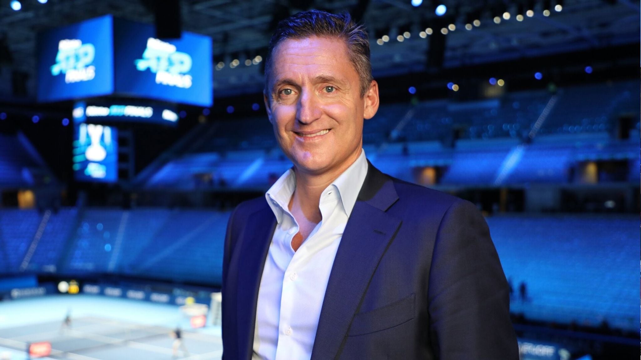 El italiano Andrea Gaudenzi, extenista y presidente de la ATP desde 2020, visitará Buenos Aires en los próximos días