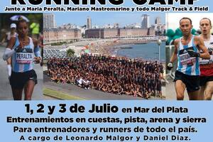 Running Camp con los olímpicos María Peralta y Mariano Mastromarino