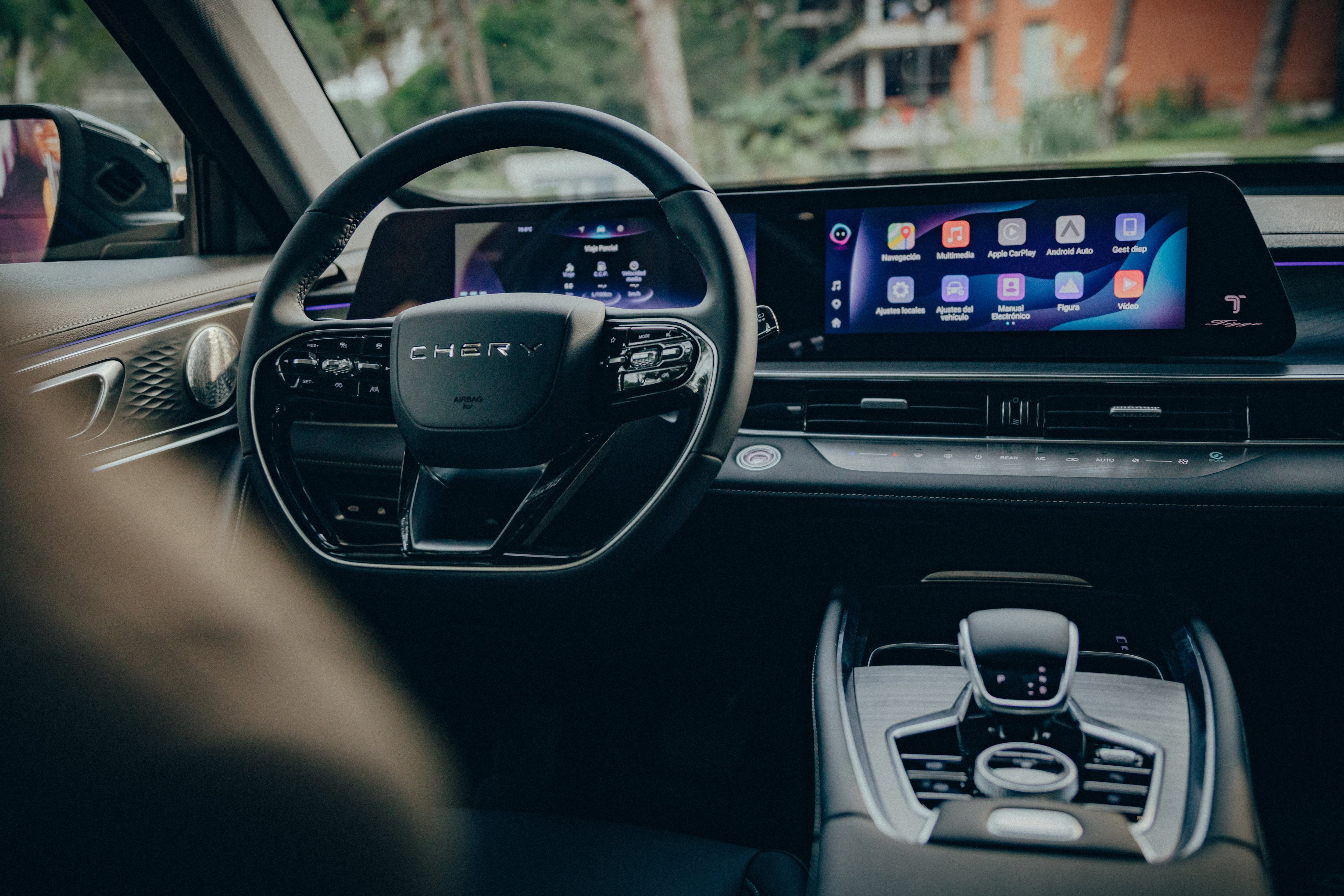 Interior del Chery Arrizo 8