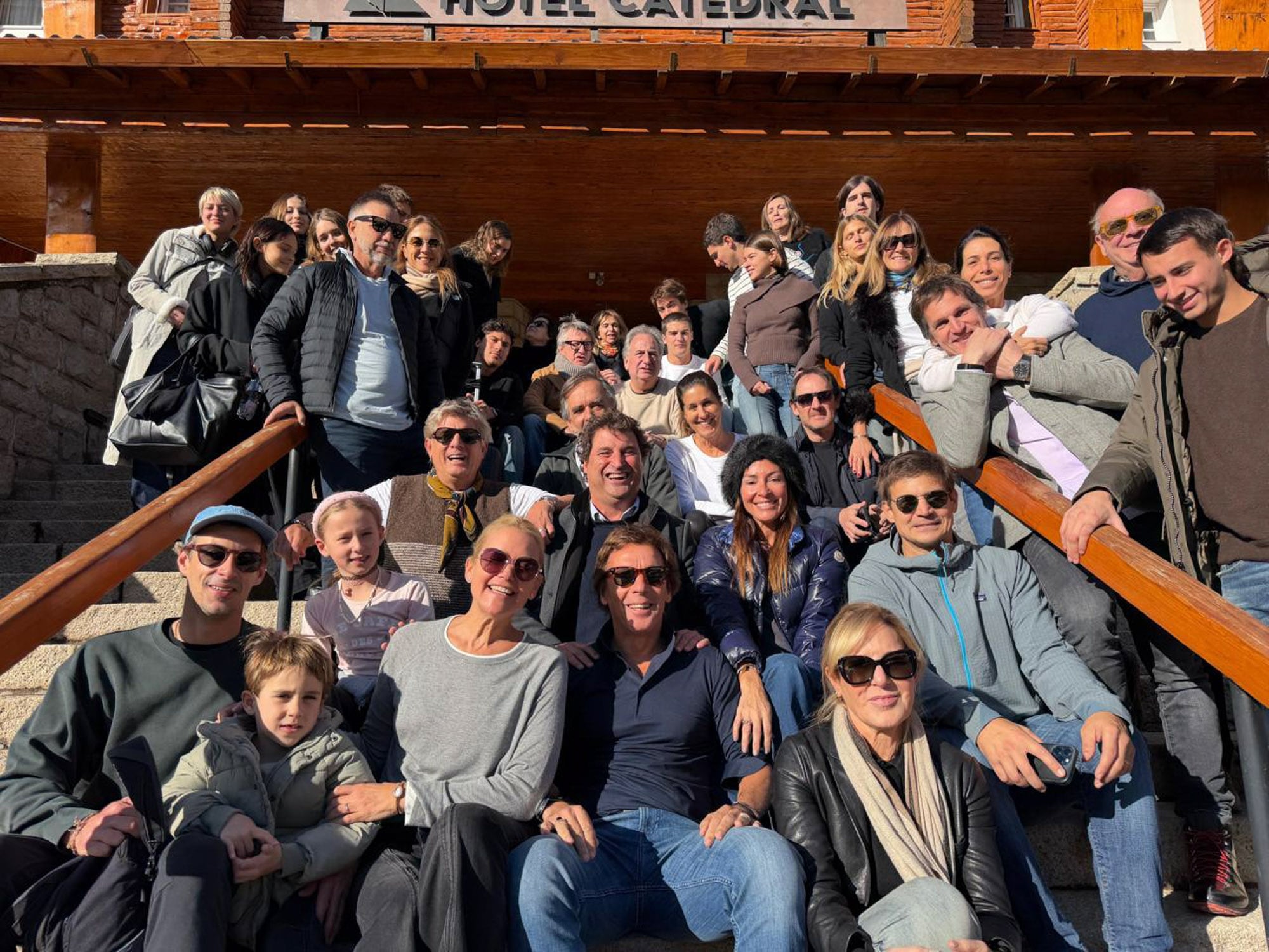 Fueron dos días de fiesta para celebrar las seis décadas del cuumpleañero y dar inicio a la temporada invernal del hotel Catedral