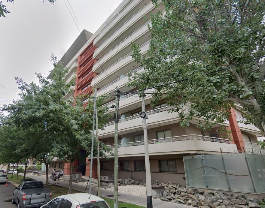 Vista exterior del edificio Aquarella, ubicado en Godoy Cruz