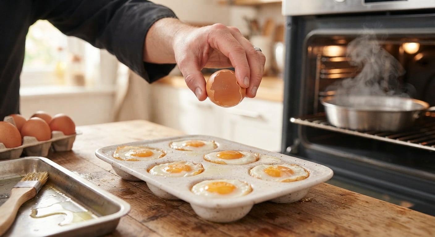 El secreto mejor guardado de los chefs: “Los huevos fritos más ricos no se hacen en sartén, sino que van al horno”