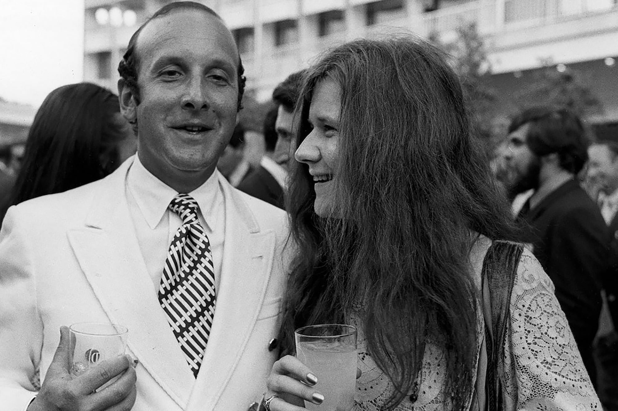 Clive Davis y Janis Joplin