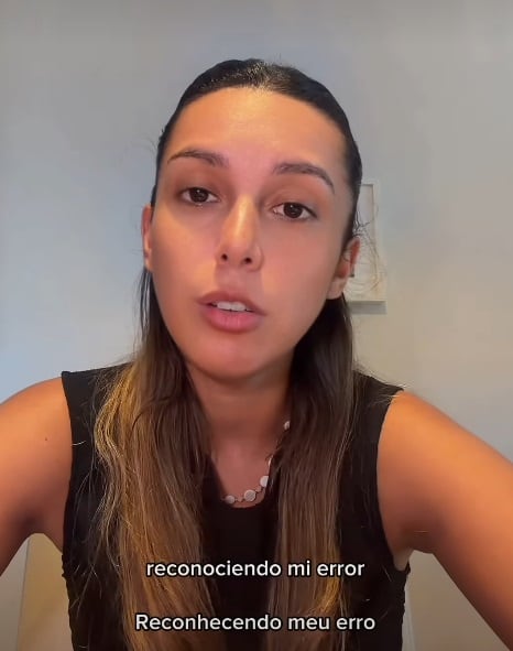 La abogada santiagueña Agostina Páez, detenida en Río de Janeiro, donde será sometido a un juicio por haber hecho gestos racistas