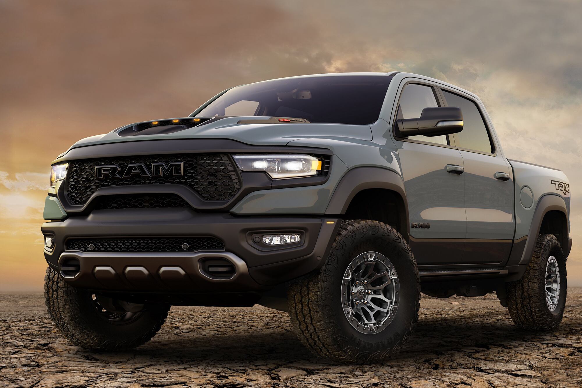 La Ram TRX 1500, la pickup con motor Hemi V8 6.2 L que no se comercializa aún en la Argentina