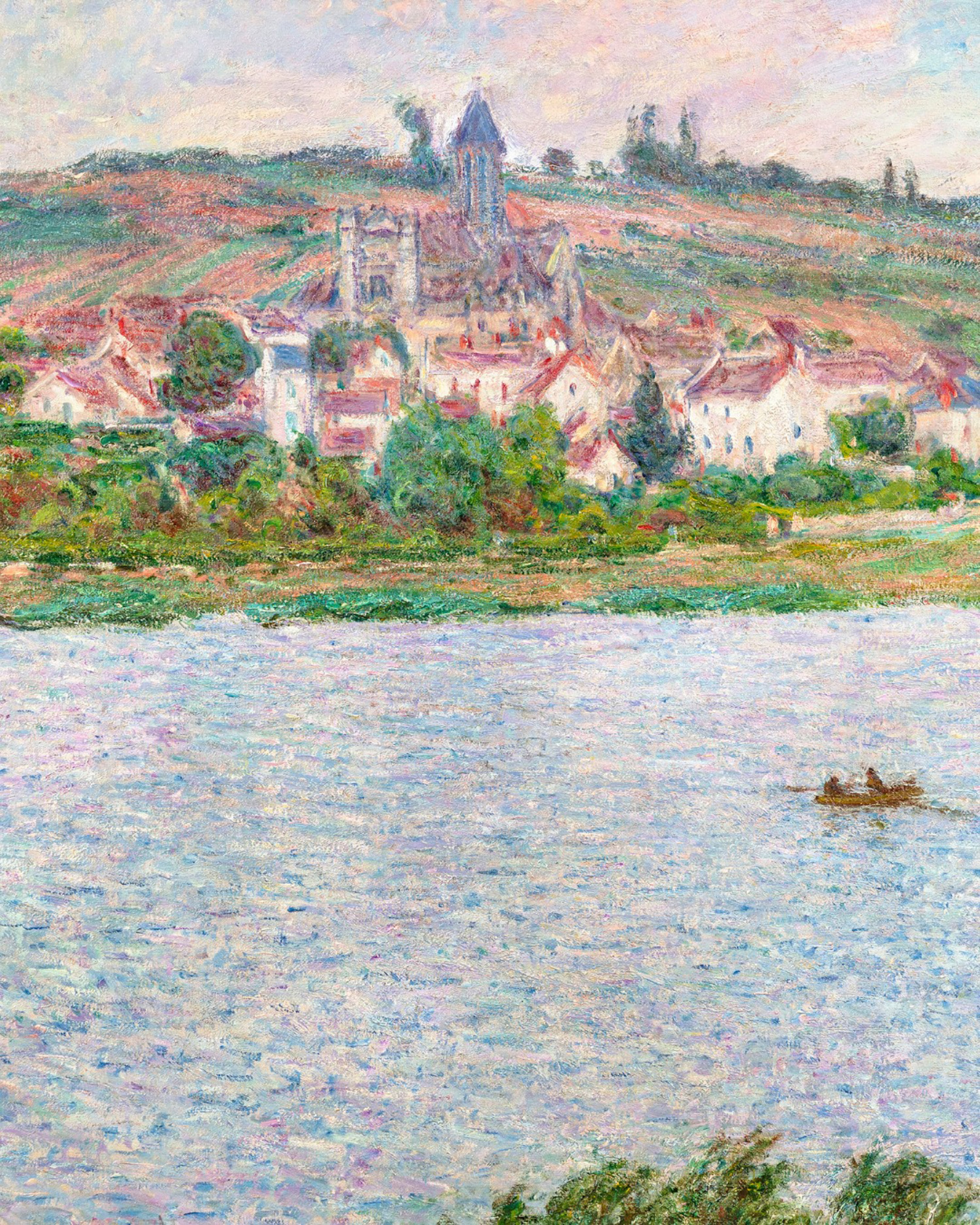 'Vétheuil, effet du matin' (Vétheuil, efecto de la mañana) de Claude Monet se subastará el 16 de abril en París