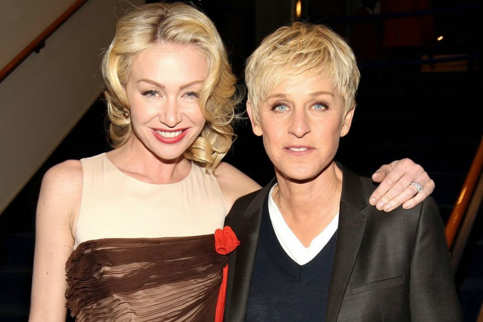 Ellen DeGeneres y su pareja, la actriz Portia de Rossi tras su casamiento