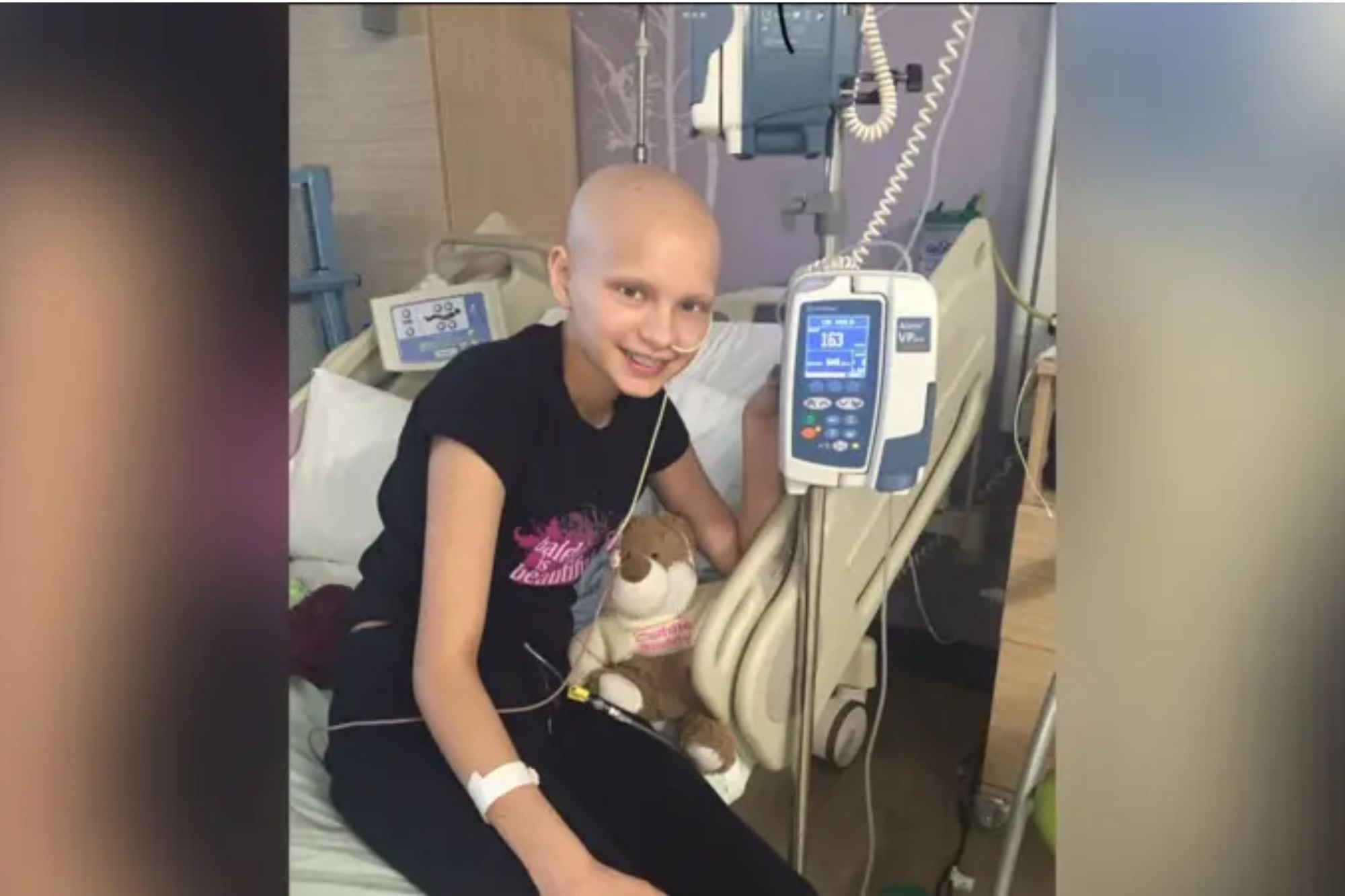 A los 14 años le diagnosticaron un rabdomiosarcoma alveolar en estadio cuatro