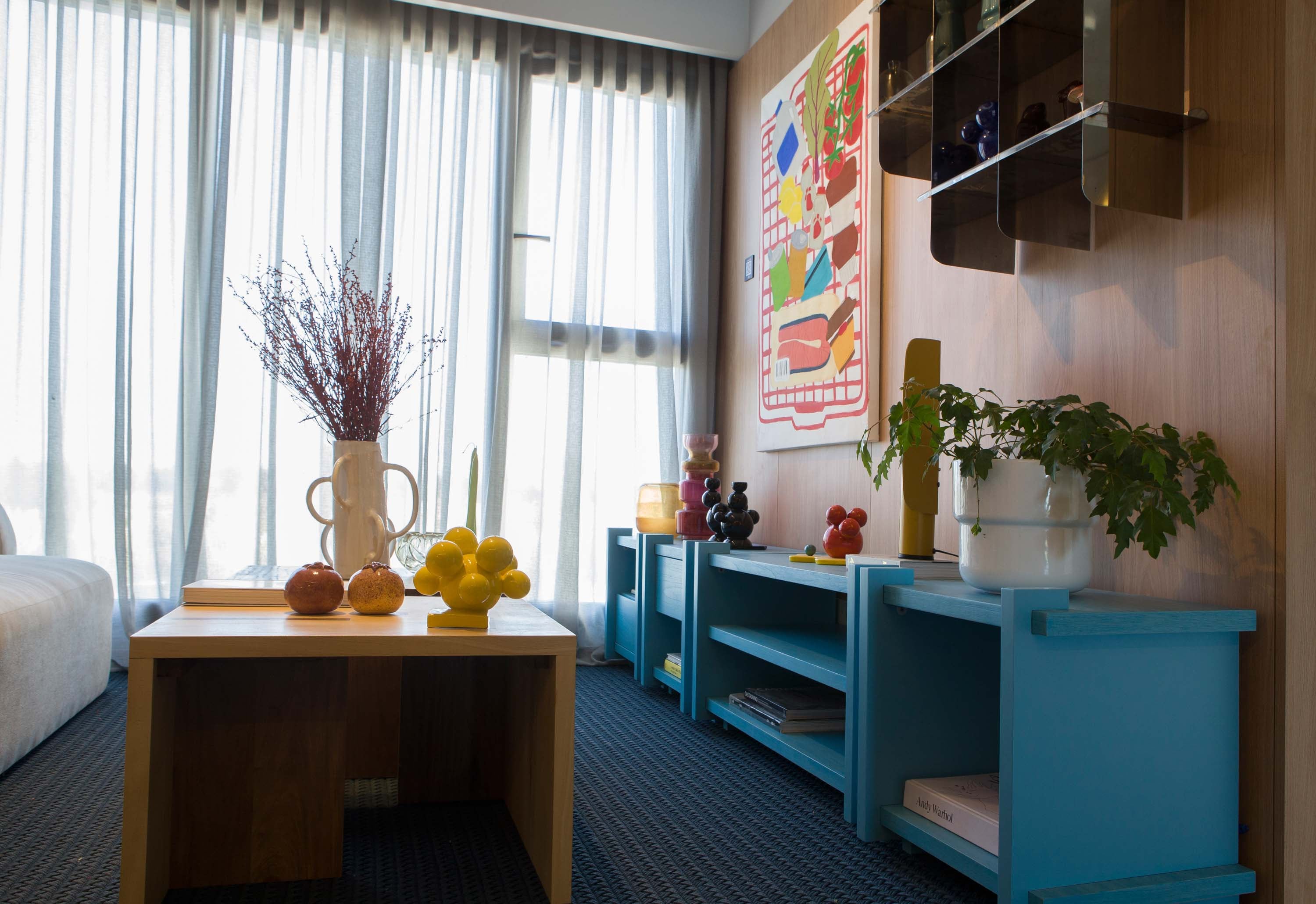 La obra 'Canastita' por Sofía Ferreria, creada especialmente para del departamento de Plazibat.