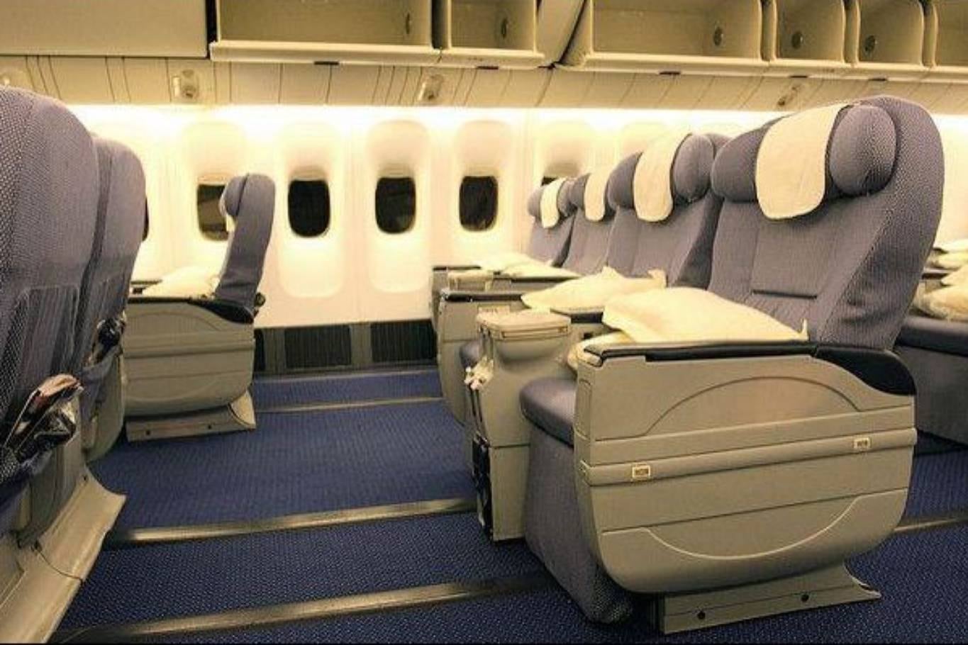 Los asientos reclinables que se convierten en cama fueron un gran avance para lograr el confort en la clase business