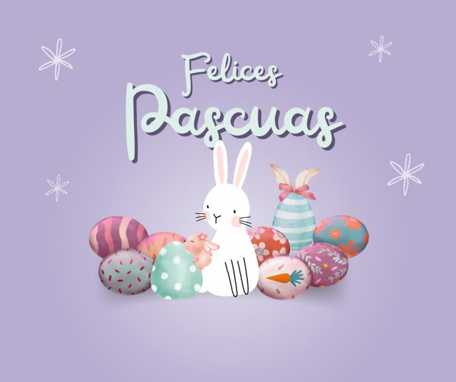 Existen diseños de tarjeta de Pascuas gratis para compartir