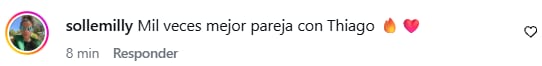 Algunos de los comentarios que los fanáticos de la pareja dejaron (Foto: Captura Instagram/@lajoaqui)