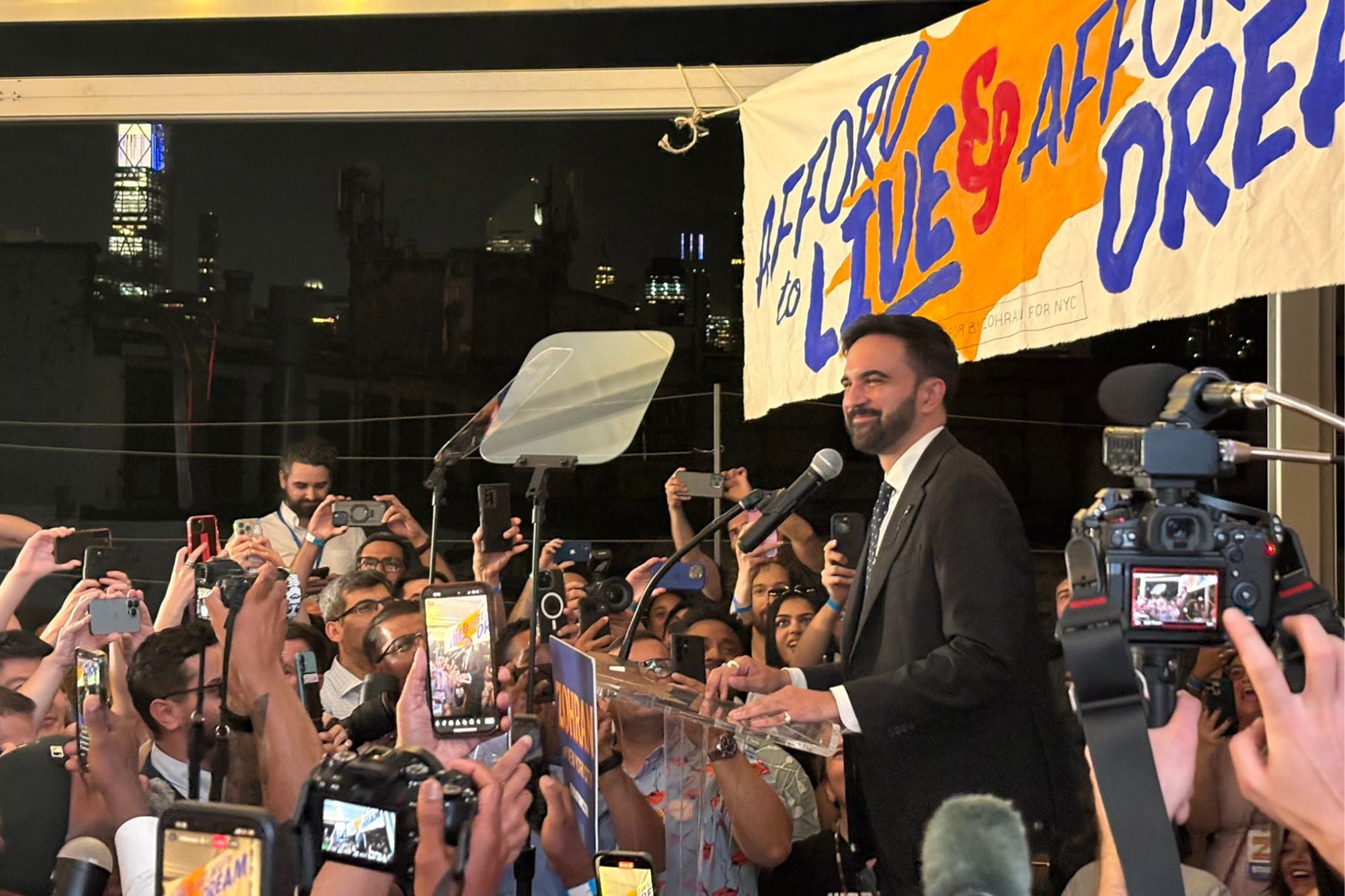 El candidato se posiciona como favorito por encima de Andrew Cuomo, según encuestas recientes