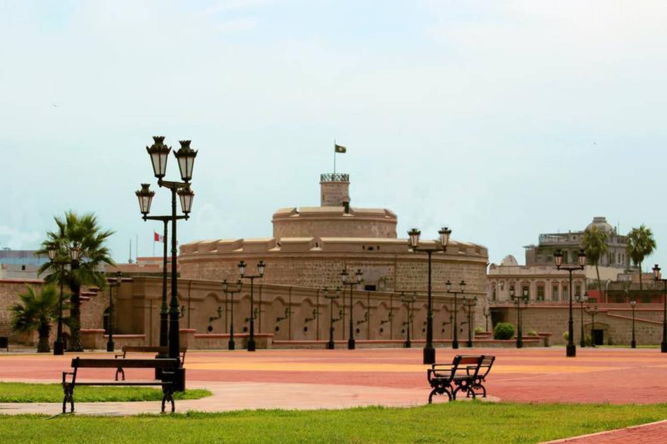Imagen actual de la fortaleza del Real Felipe, en Callao, Perú, el bastión realista que los soldados de San Martín tardaron meses en vulnerar