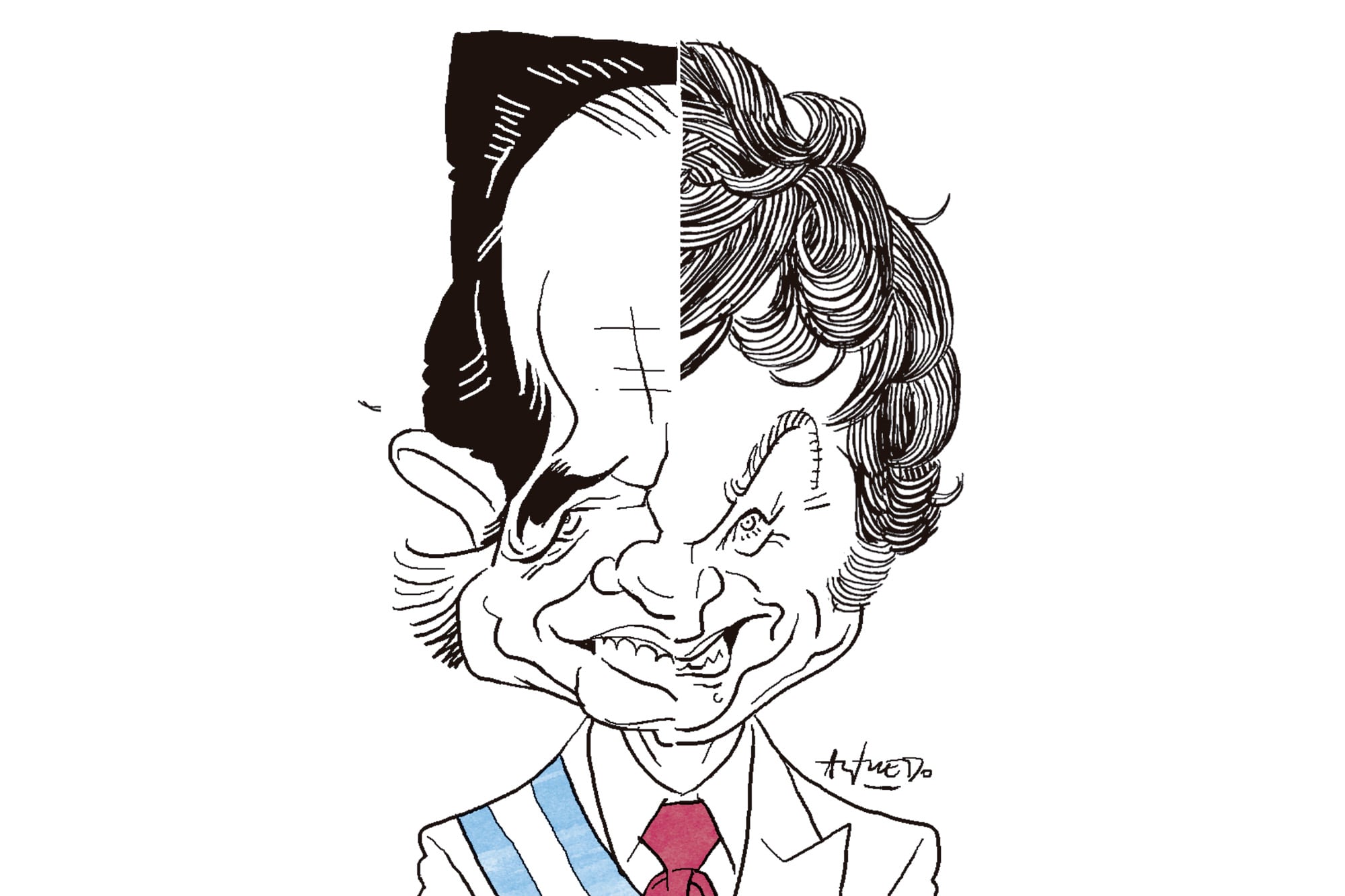 Los Milei cambian inspirados por Menem