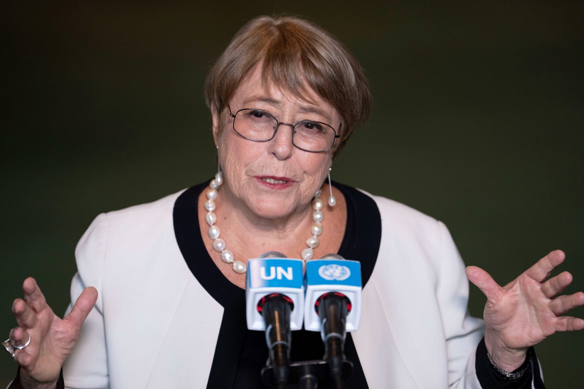 La expresidenta chilena Michelle Bachelet