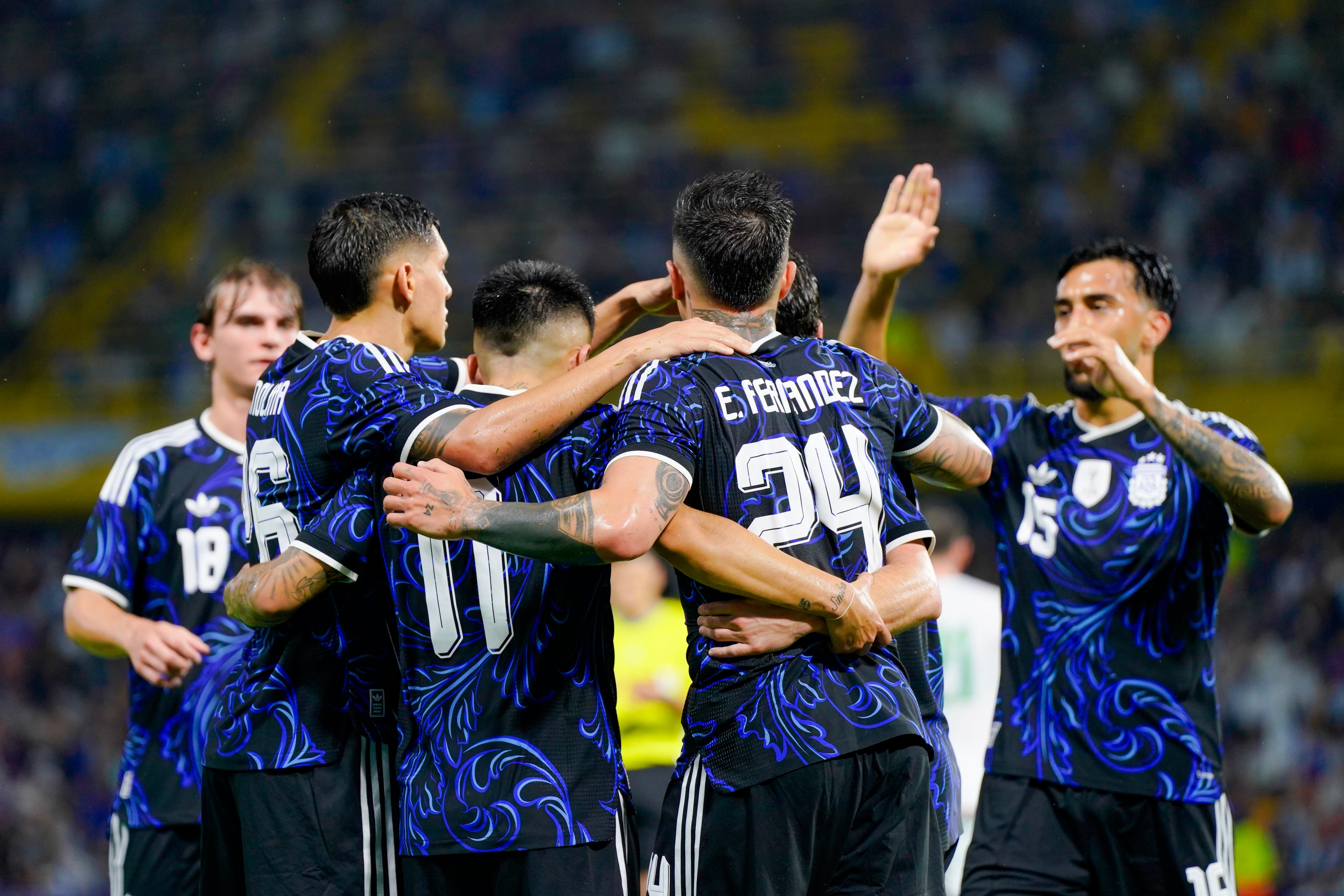 Argentina – Mauritania: los goles del amistoso en la Bombonera y el penal que debió ser y no fue