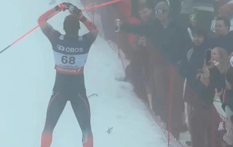 Gabriel Gledhill quedó en la mira por su actitud anti deportiva