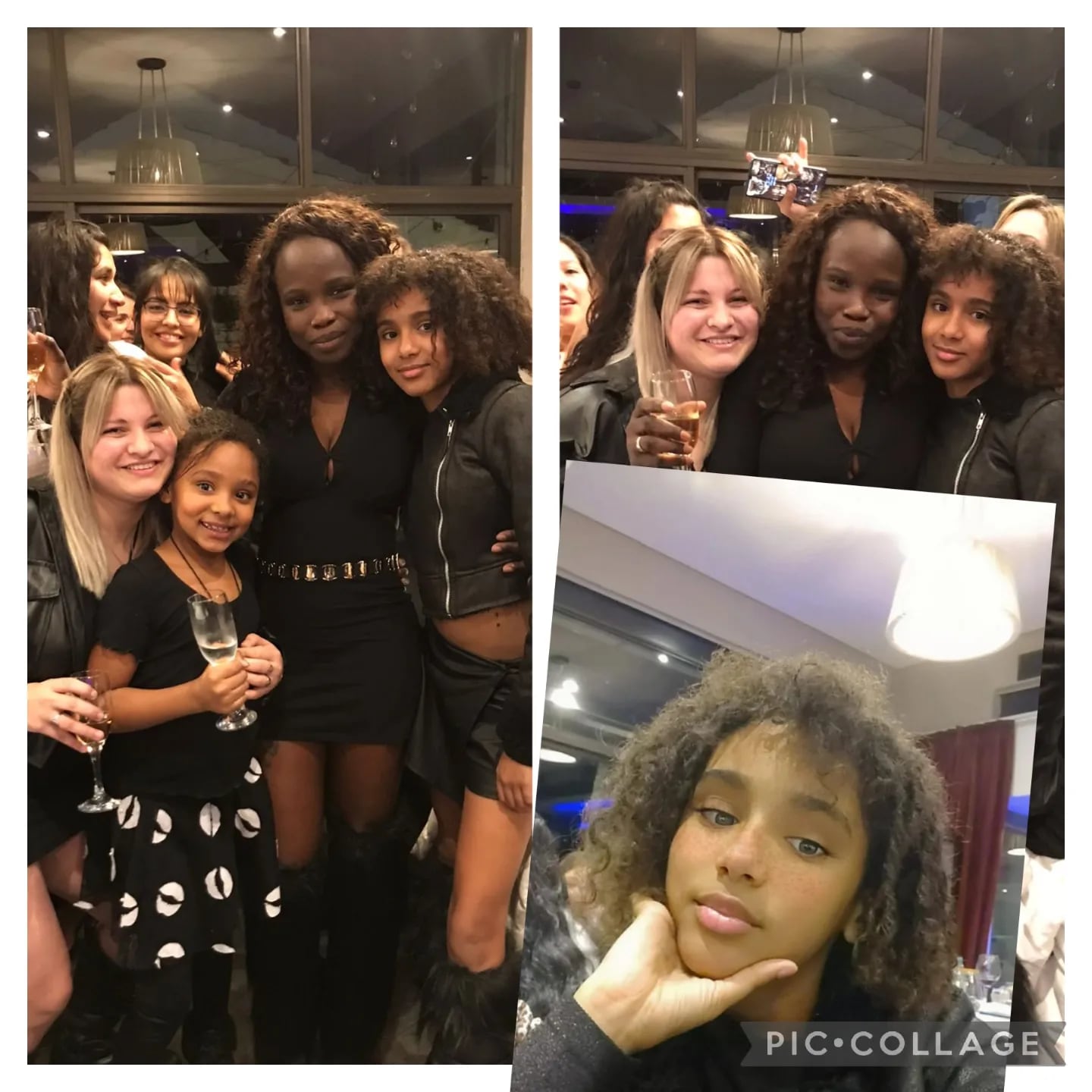 Jenny Mavinga junto a sus hijas: son fruto de su relación de 13 años