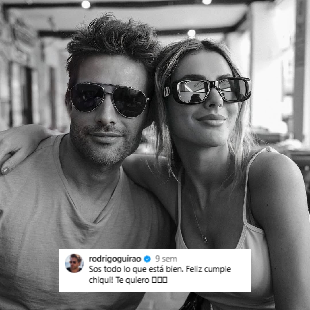 Él enamoró a todo un país y ella es nieta de un histórico del humor: la historia de amor que cumplió un año 10 El 25 de septiembre Aragón cumplió 27 años y su novio le dedicó un romántico posteo en Instagram (Foto: Instagram @rodrigoguirao)