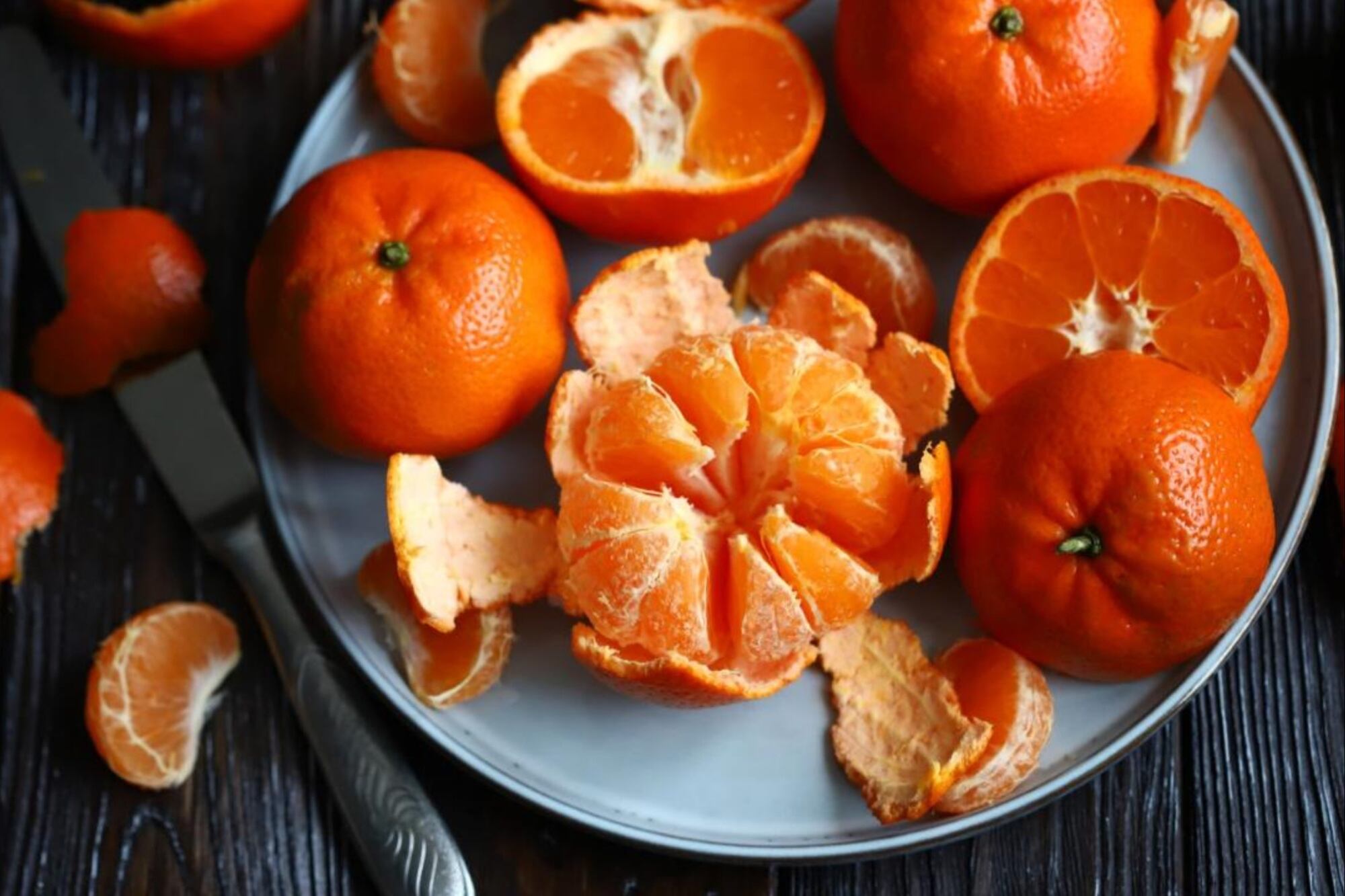 No se debe exceder el consumo de mandarinas (Foto: iStock)
