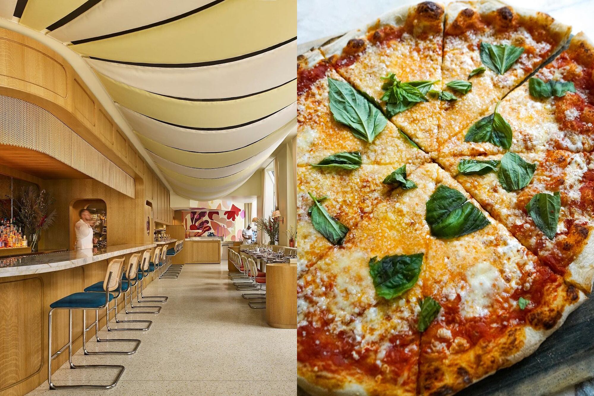 El restaurante de Nueva York que solo amasa 15 pizzas a la semana y las sirve con un lujoso detalle de Versace
