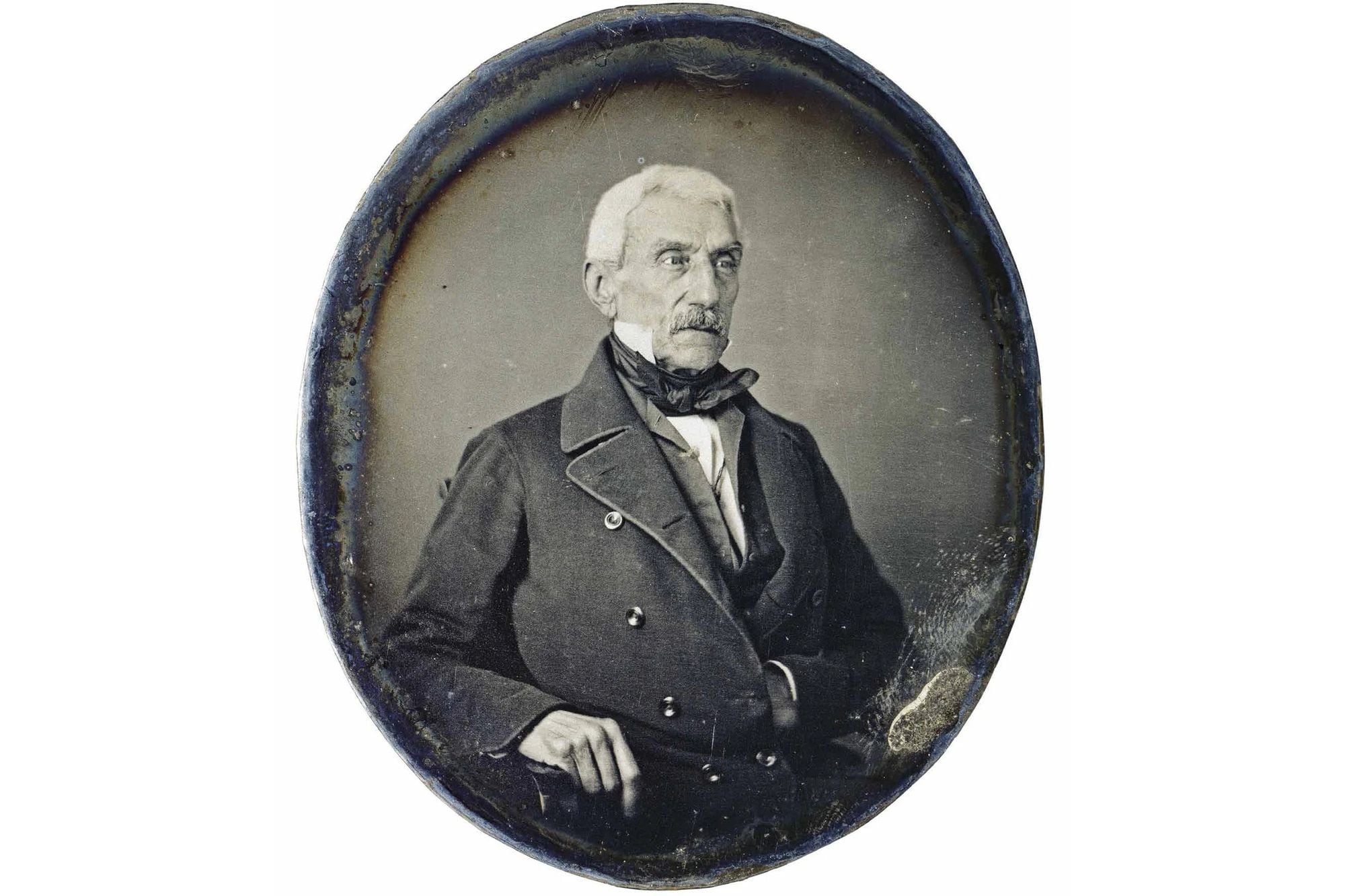 Por qué se celebra hoy a San Martín en la Argentina 8 Un daguerrotipo retrató a José de San Martín en 1848, a los 70 años, dos años antes de su muerte,