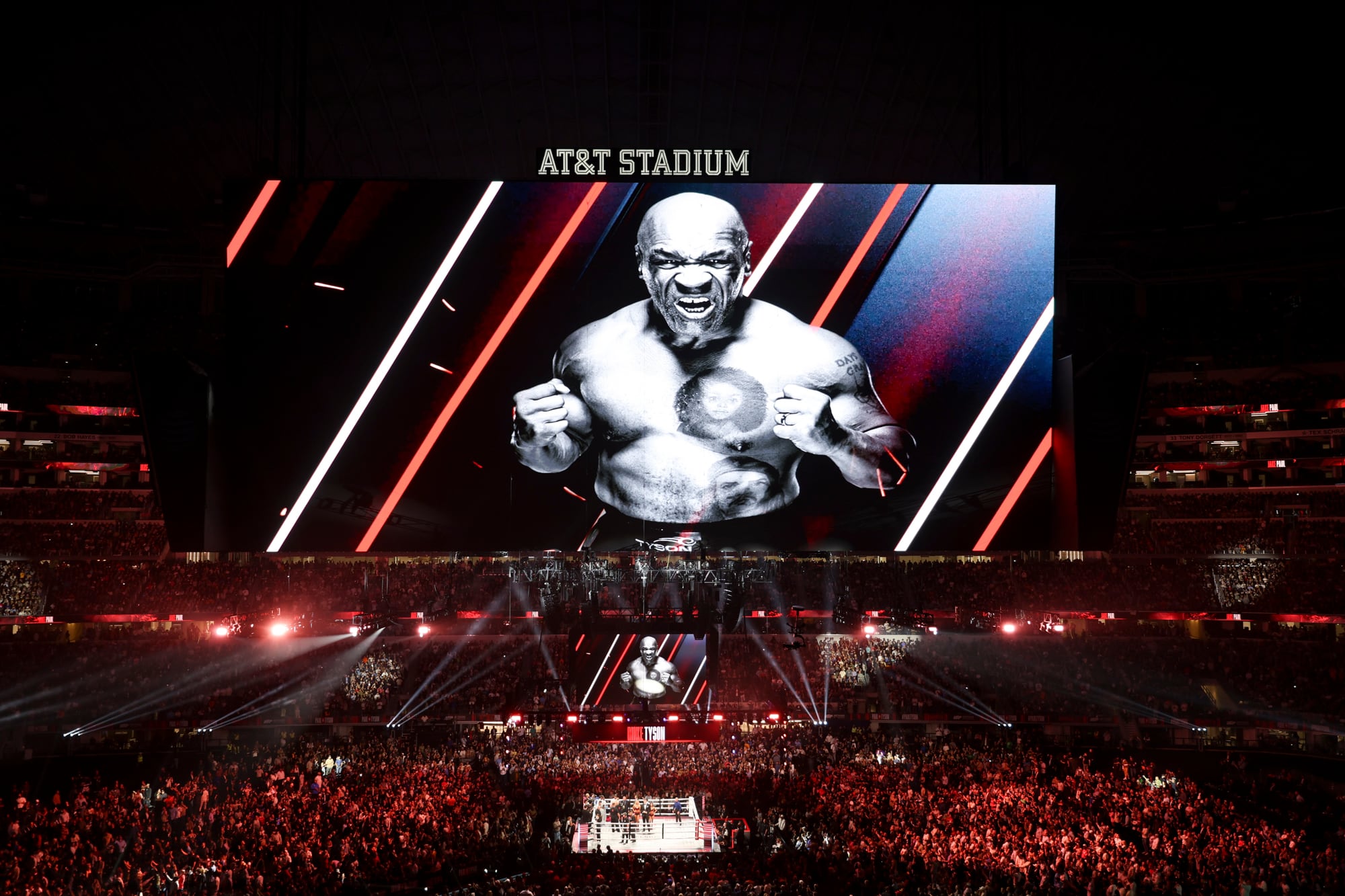 Mike Tyson y Jake Paul pelearon en este estadio en 2024, en una velada que batió récords de audiencia entre televisión y plataformas de streaming