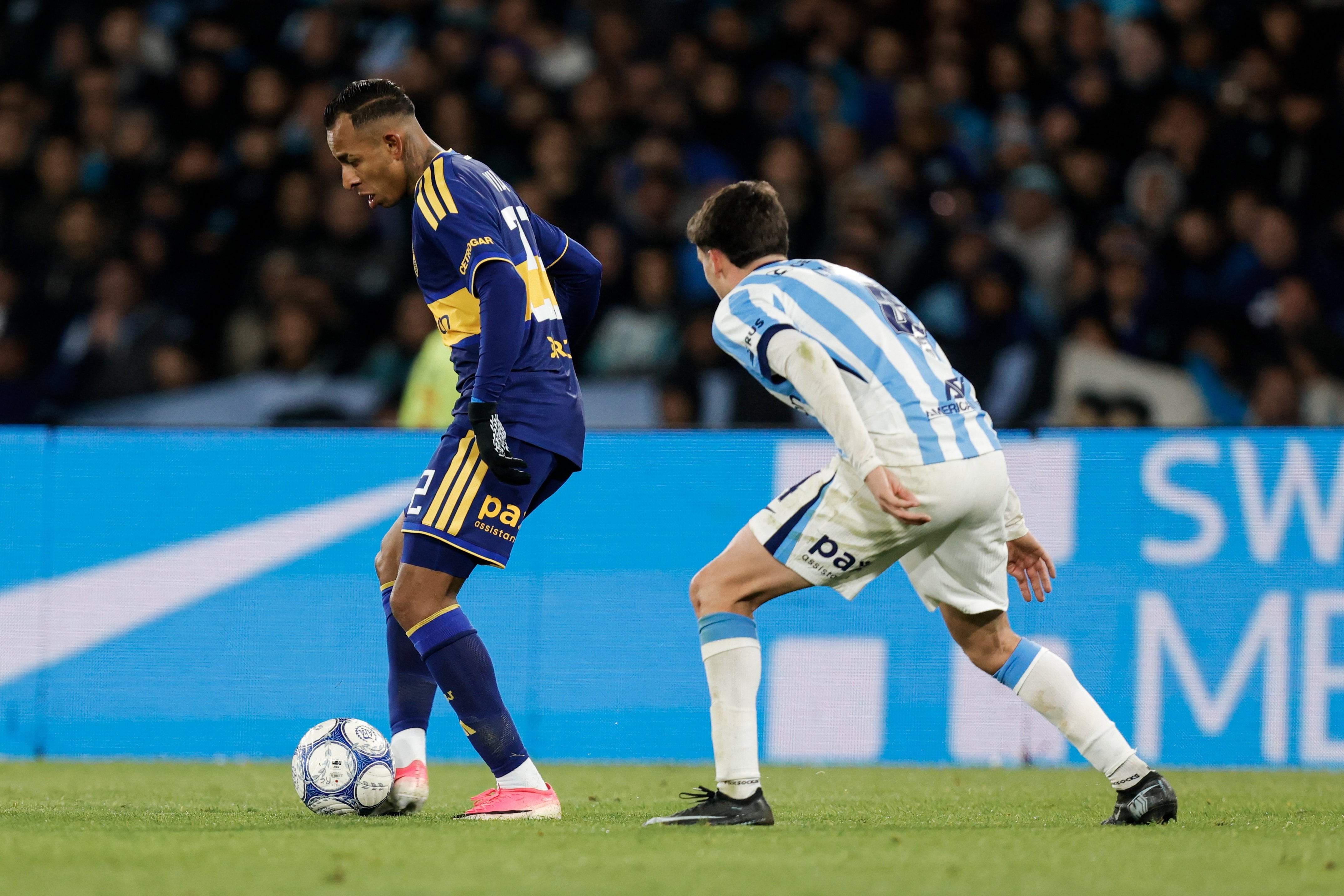 Racing y Boca empataron en Avellaneda