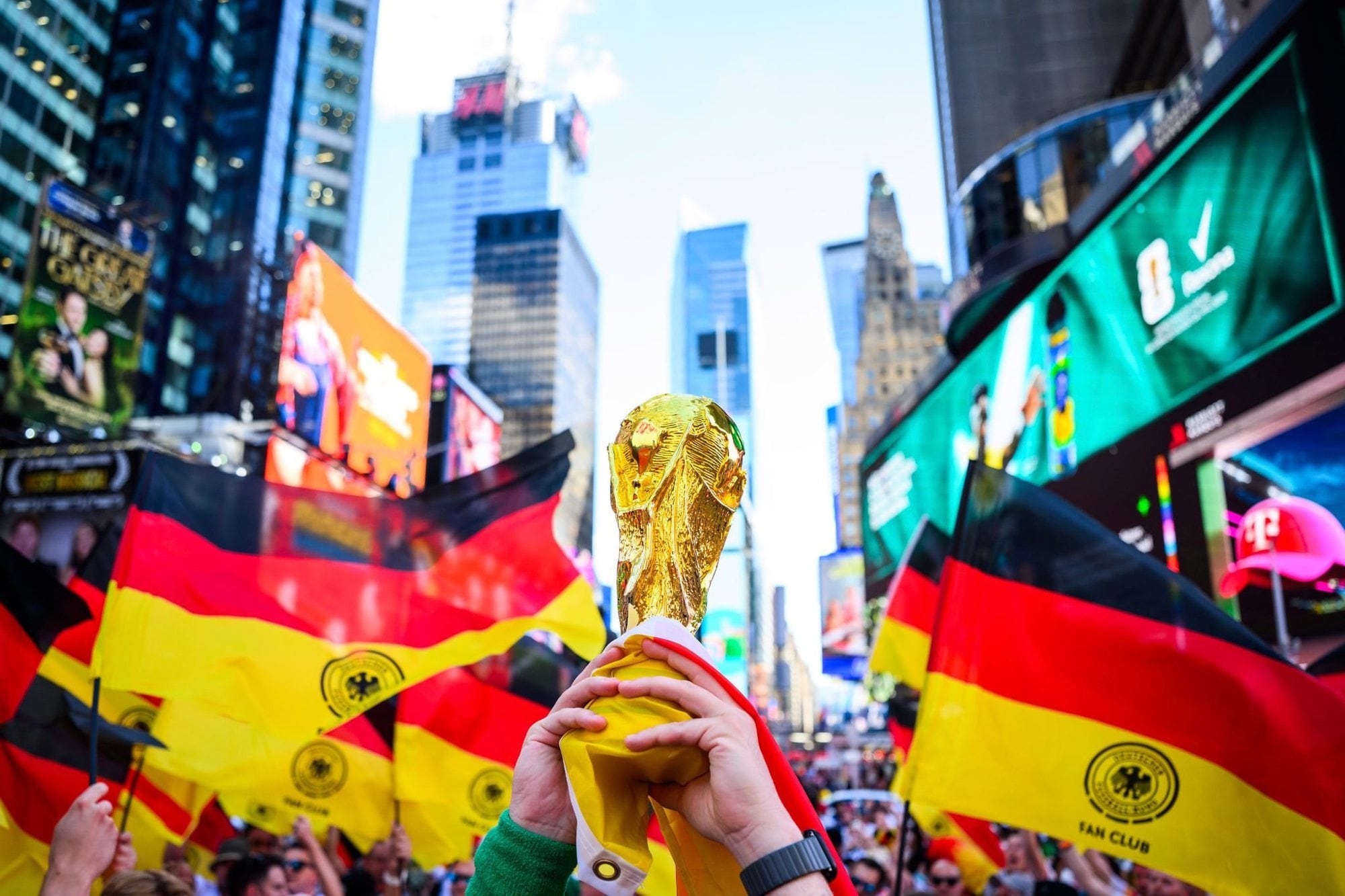 Banderazo alemán en Nueva York